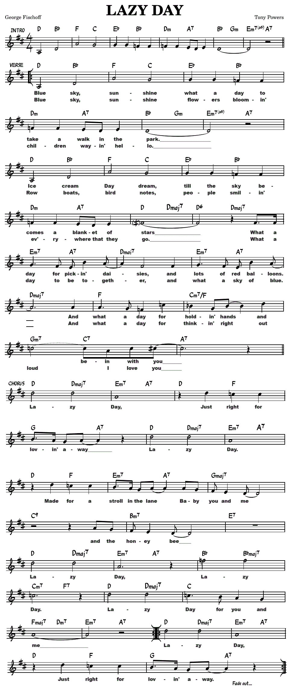 Sheet Music